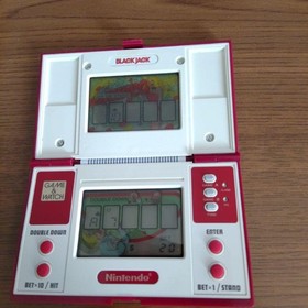 Nintendo Game&Watch Multi Screen BLACK JACK LSI LCD Electronic Game 1985 Working