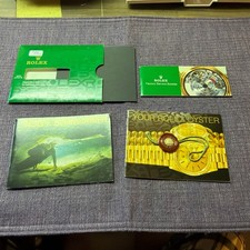 Rolex 1998 Submariner Accessories Set. Bookle...