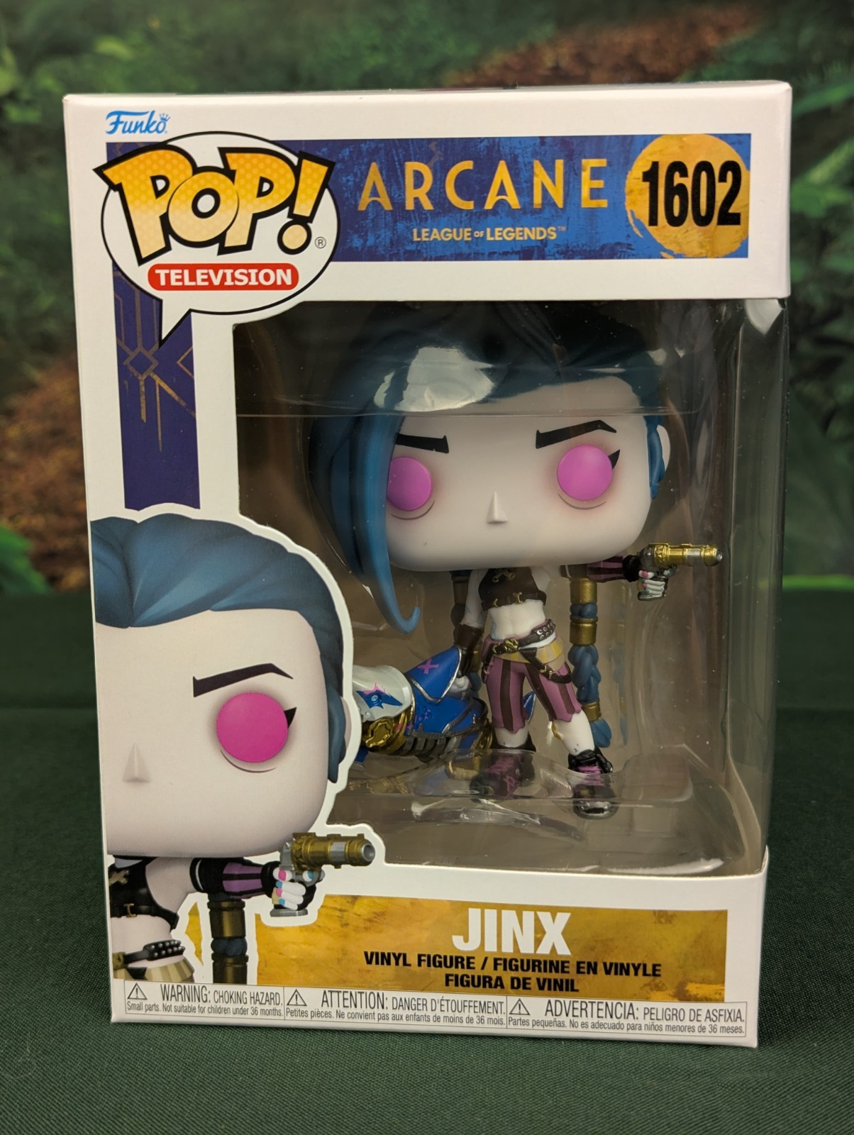 ARCANE: Funko Pop! Vinyl: Jinx #1602  League of Legends *MIS