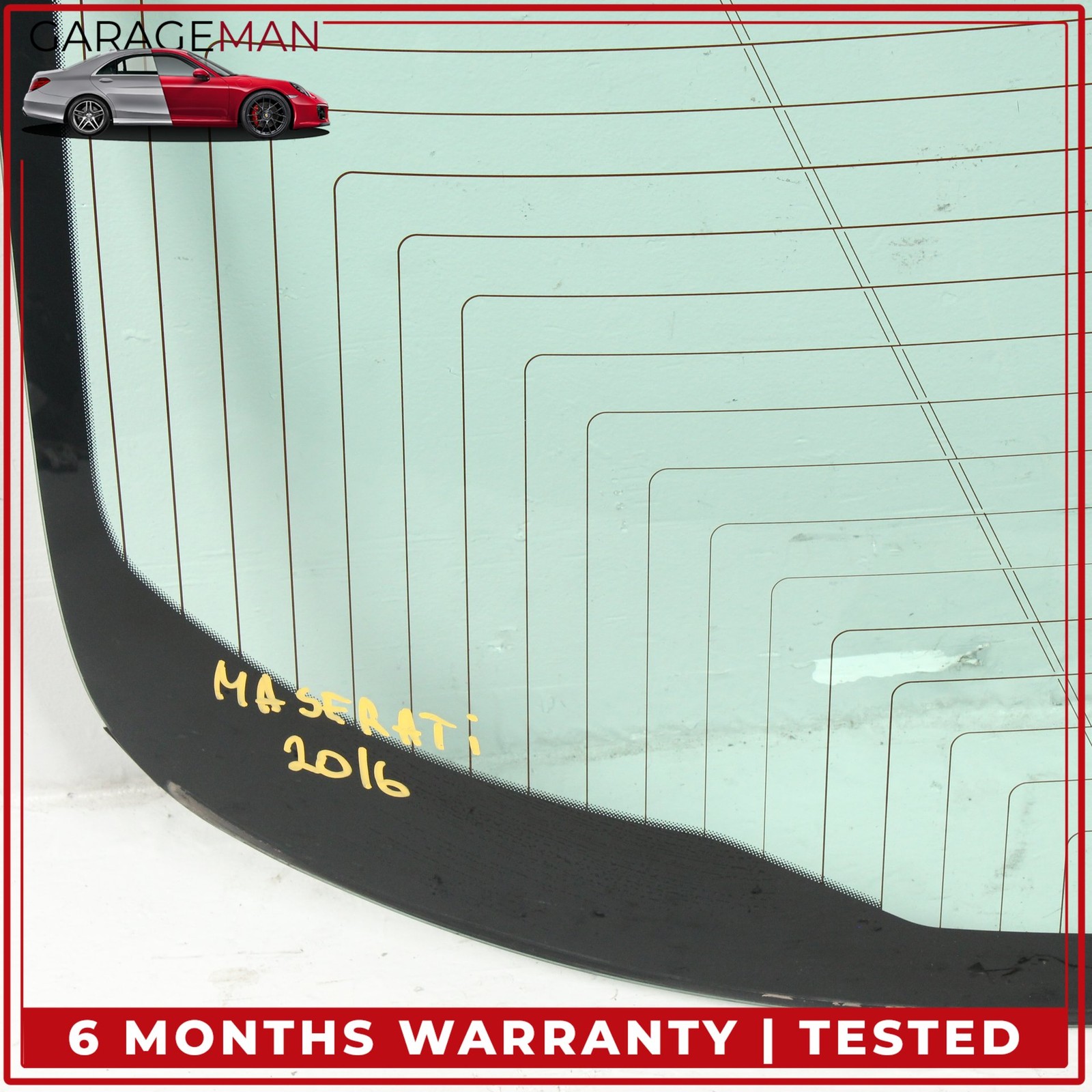 Maserati Ghibli 2014-2024 Rear Right Rear windows Set