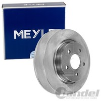 2X Meyle Bremsscheiben 280Mm Hinten Passend FÜR Ford C-MAX Focus Volvo V40