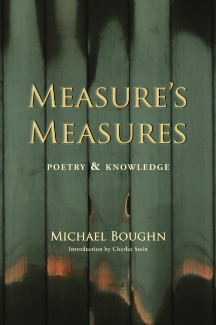 Measure's Measure: Poetry & Knowledge by Franz Kamin PAPERBACK 9781581771954