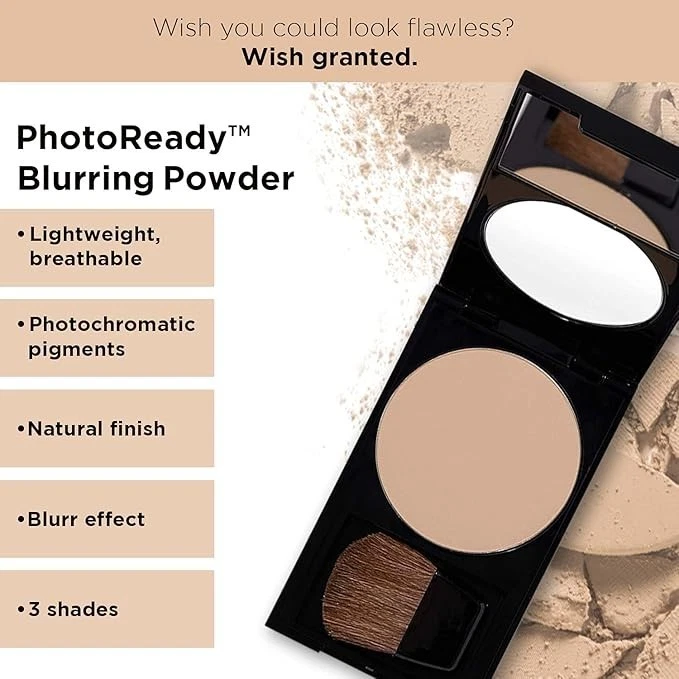 REVLON PhotoReady Blurring Pressed Powder|Photochromatic Pigments|Lightweight Oi - Image 3 of 4