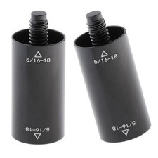 2 Packs Pool Cue Extension Snooker Shaft Premium Extender Connector Joint