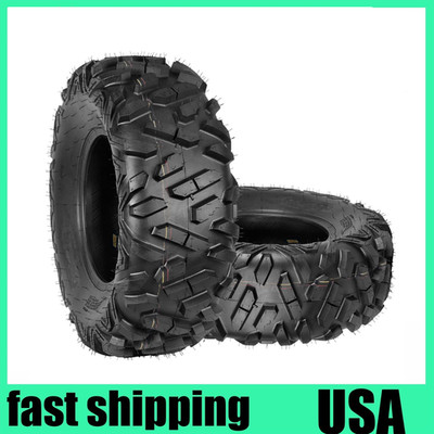  26x9-12 Set 2 ATV Tires 26x9x12 AT 6PR UTV Tires 26 9 12 All Terrain Mud Tires