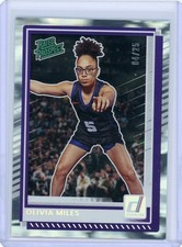 2025/26 Panini Donruss OLIVIA MILES Rated Prospect CLOUD #'d 4/25 #89 TCU LYNX