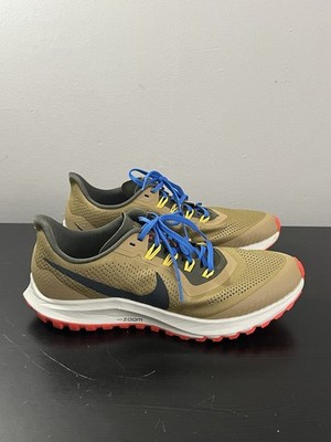 Nike Air Zoom Pegasus 36 Trail Beechtree Sneakers Men's 8 Tan Shoes Hiking Camp