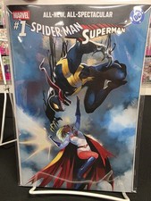 SPIDER-MAN / SUPERMAN #1 STEPHANIE HANS EXCLU...