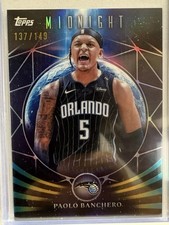 2025-26 Topps Midnight Paolo Banchero Moonfall Insert 137/149 Magic