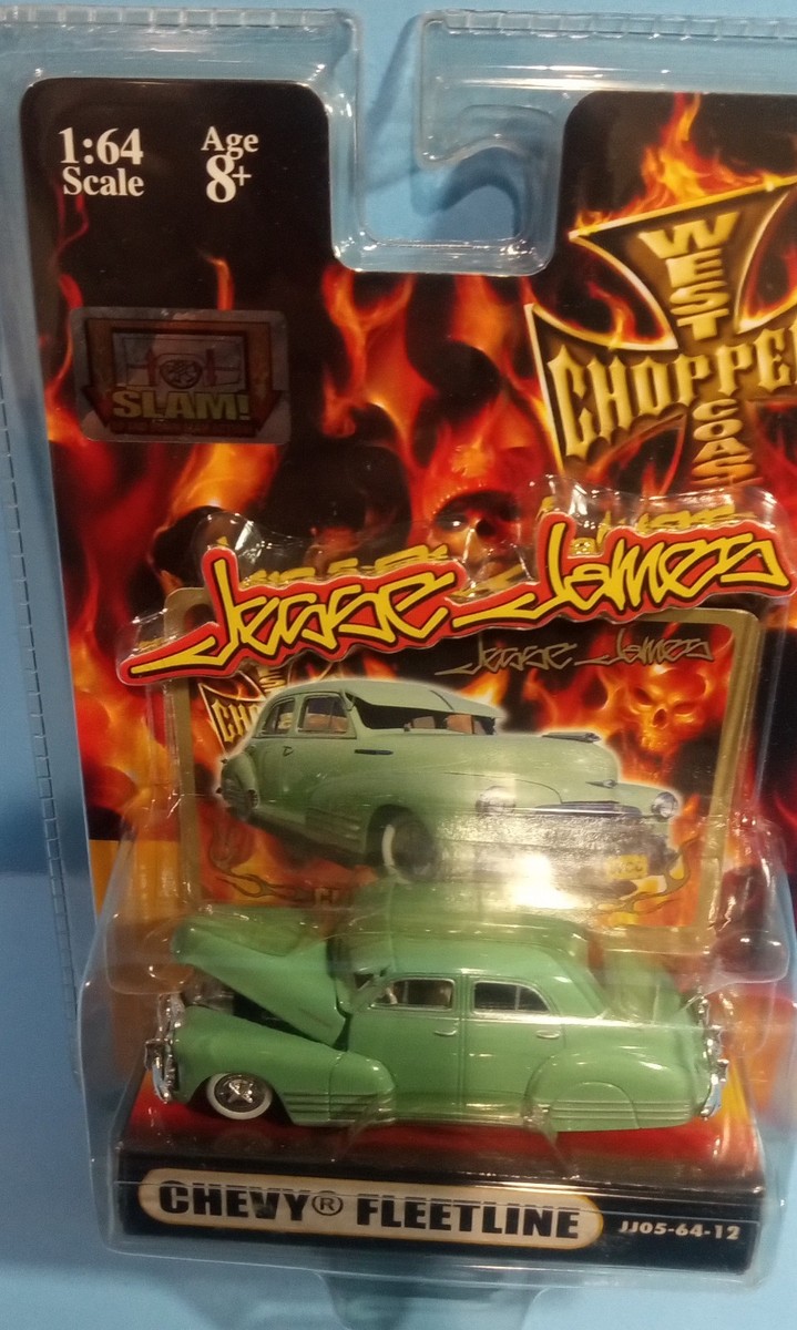 Jesse james west coast choppers Chevy Fleetline 1/64 VHTF Lowrider Bomb View 2