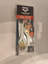 Arena Cobra Ultra Swipe Mirror Swimming Goggles - White/Gold