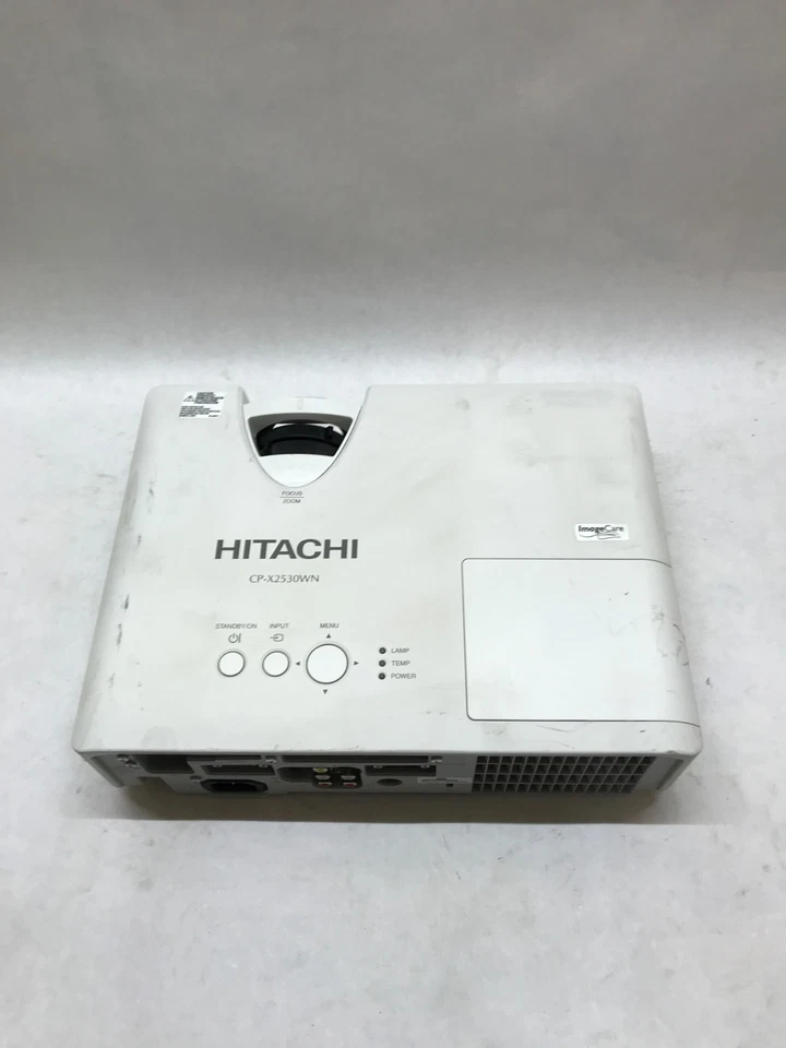 Hitachi CP-X2530WN 3LCD 2700 Lumens Projector Tested & Working XGA 1024 x 768 DW - Image 2 of 4