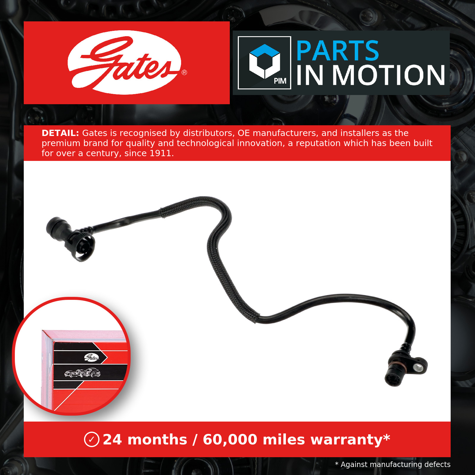 Fits GATES-PRZEWODY EMH721 AIR SUPPLY HOSE BLOWER ⭐UK Stock⭐ - Image 15