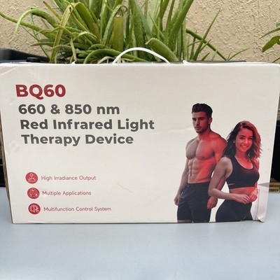 Red Light Therapy device 660nm/850nm Dual Chip Medical LED Pain Relief Open Box