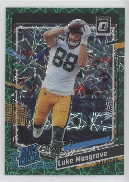 2023 Donruss Optic Rated Green Velocity Prizm Luke Musgrave #241 Rookie RC 16er