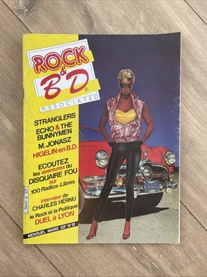 Magazin ROCK & BD Nr. 12 Mars - Higelin, Stranglers, Echo & The Bunnymen - BE