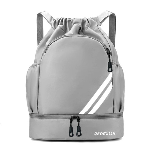 Fitnessrucksack Turnbeutel Sport Basketball Rucksack Reise Outdoor Pack - Bild 25 von 37