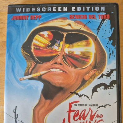 Fear and Loathing in Las Vegas  DVD Johnny Depp, Benicio Del Toro