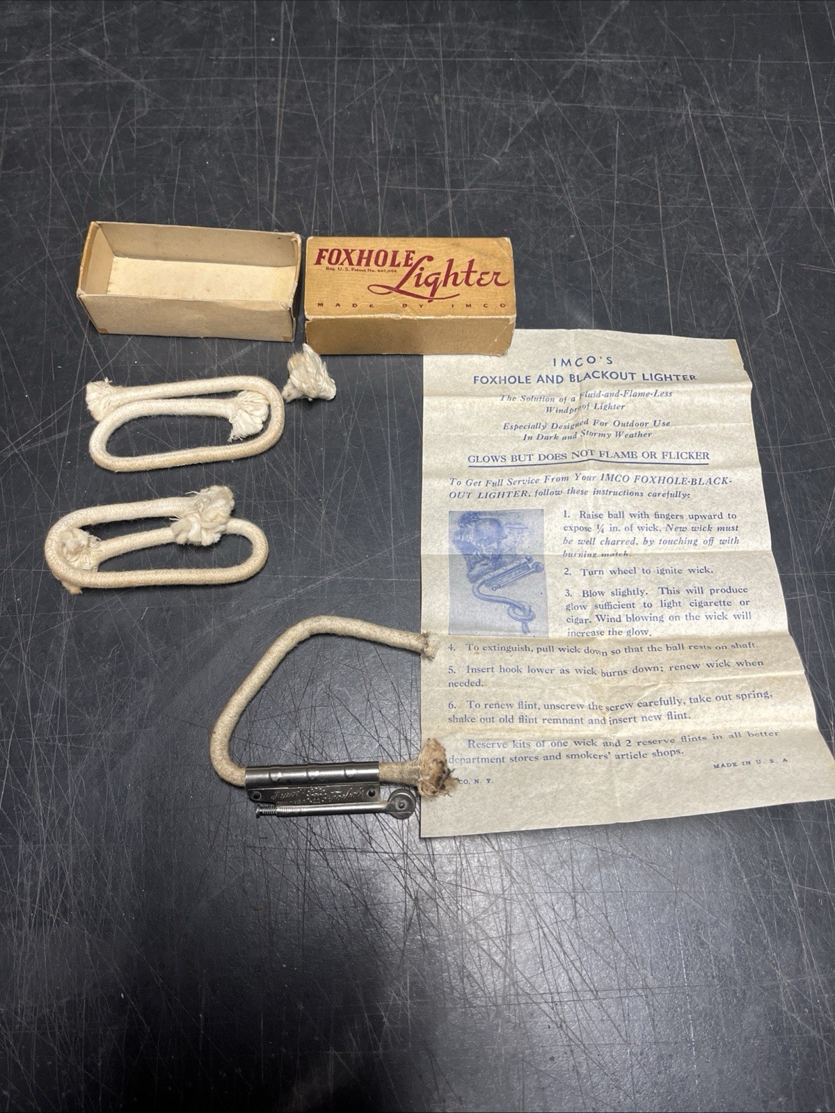 Box Instructions Rare