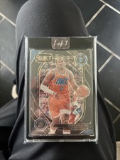 2024-25 Panini Select - Courtside Jalen Williams Black Finite Prizm /1