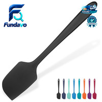 Silikon Spatel HitzebestäNdig 315℃ Schwarz 29Cm KüChenutensil
