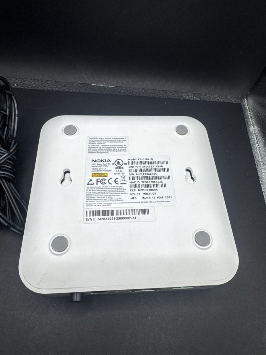 Nokia XS‑010X‑Q Fiber ONT – Ziply Fiber for sale online | eBay