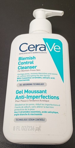 CeraVe Blemish Control Face Cleanser 236ml for Blemish-Prone Skin