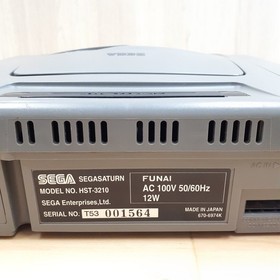 Sega Saturn Japanese Gray console with 5 Games & Controller DAYTONA USA tested