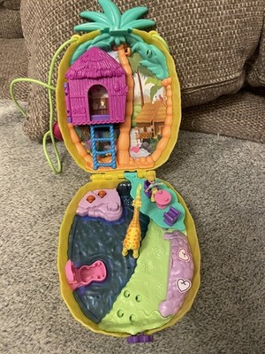 Polly Pocket Tropical Pineapple tragbare kompakte Handtasche