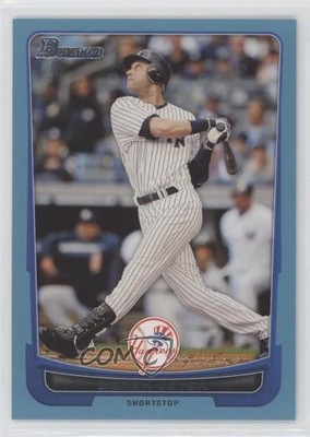 2012 Bowman Blue Border 292/500 Derek Jeter #1 HOF 0w8