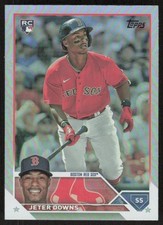 2023-24 Topps Series 2 Jeter Downs 165 Base Rainbow Foil RC