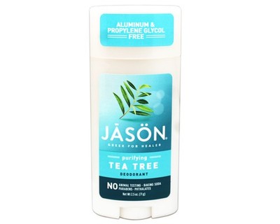 Jason Deodorant Stick Tea Tree, Aluminum & Propylene Glycol Free, 2.5 OZ