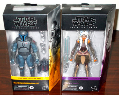 Star Wars Black Series Rebels Ahsoka Tano & Mandalorian Loyalist Figure new
