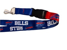 Buffalo Bills Mafia Lanyard Keychain Double Sided Breakaway Fast Free Shipping