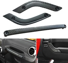 Grab Handle And Copilot Trim Cover Kit For 2011-2017 Jeep Wrangler Jk Fits 11- Grab Handle And Copilot Trim Cover Kit For 2011-2017 Jeep Wrangler Jk Fits 11-