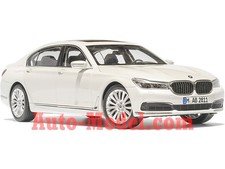 1:18 BMW 2016 7 Series 750Li Mineral White Dealer Edition