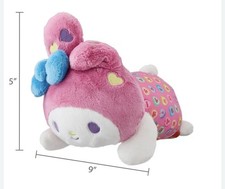 Sanrio My Melody Plush w/ Sweethearts Candy Print Fabric 9" LIMITED EDITION New