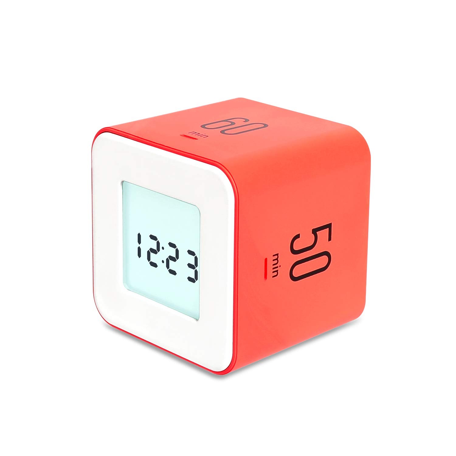 Time Cube Timer (coral), Alarm & Backlight Desk Productivity