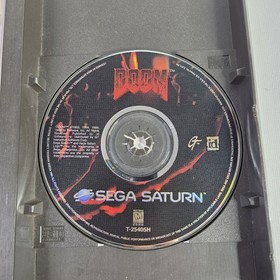 Doom - Sega Saturn Complete CIB - ID Software *READ*
