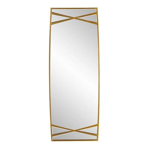 Uttermost Gentry Contemporary MDF Wood Oversized Mirror in Gold - Picture 1 of 8