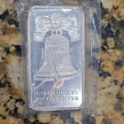 SD Bullion 5 Troy Ounce .999 Fine Silver Liberty Bell Bar, Total 5 Troy Ounces