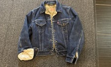 Gefütterte Jeansjacke Kinder XS