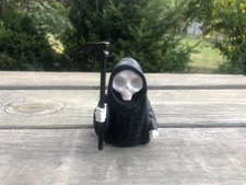 Genuine Fred Grim Steeper Reaper Reusable Silicone Tea Infuser Black About 4"H