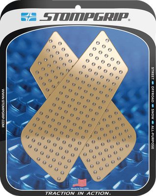 STOMPGRIP Universal Traction Pad Clear 50-14-0004C for Motorcycle Grip