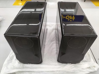ELAC BS 312 Bookshelf Speaker Pair Tweeter Aluminum w/ Box Tested JP TB01 9.5/PC