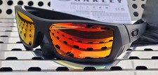 New Oakley GASCAN 9014-D760 Sunglasses Matte Black w/ Prizm Ruby Iridium