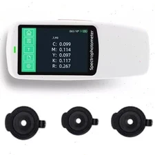 Tri-aperture Color Density Meter with Φ11mm Φ5mm Φ3mm 10000 Groups Data Storage