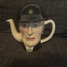 Sherlock Holmes Tea Pot by Old Ellgreave Pottery Of Burslem
