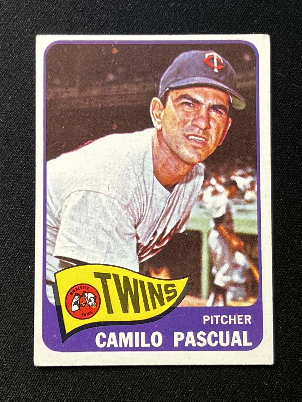 1965 Topps #255 Camilo Pascual