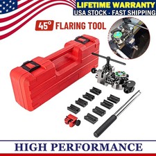 Professional Brake Line Flaring Tool 45 Degree Set-single Bubble Double Flares